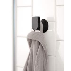 Genta LX Single Robe Hook in Matte Black