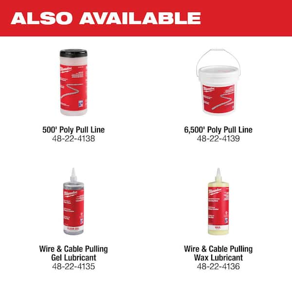 Milwaukee 48-22-4150 15' Low Flex Fish Stick Kit