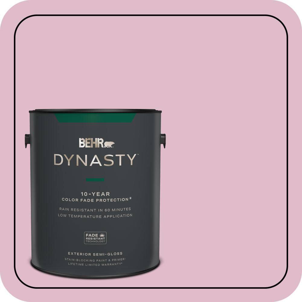 1 gal. #M130-3 Wild Geranium Semi-Gloss Exterior Stain-Blocking Paint & Primer price history on PriceWatchPro