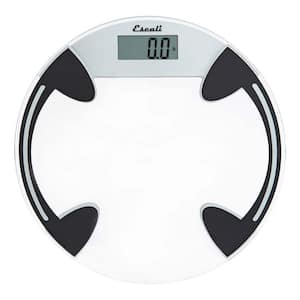 Escali Compact Digital Bathroom Travel Scale for Body Weight with Small  Space-Saving Platform and High Capacity of 400 lb, Batteries Included