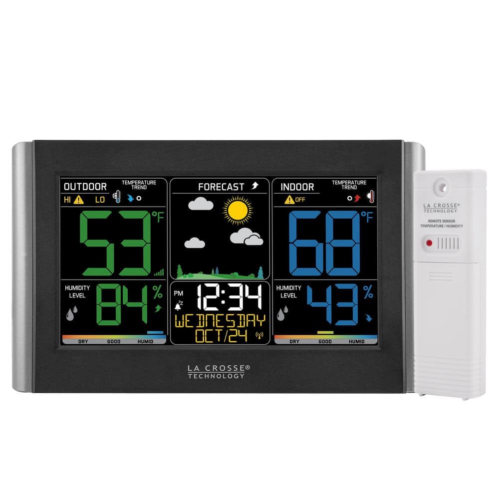 La Crosse Technology Wireless Digital Color Forecast Station with