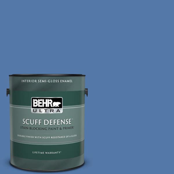 BEHR ULTRA 1 gal. Home Decorators Collection #HDC-FL13-6 Baltic Blue Extra Durable Semi-Gloss Enamel Interior Paint & Primer