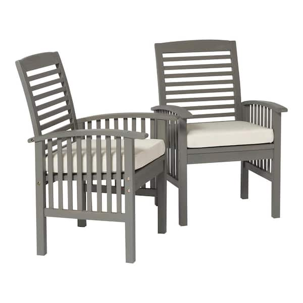 walker edison acacia patio chairs with cushions