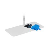 24 in. W x 24 in. L Shower Floor Repair Inlay Kit, White