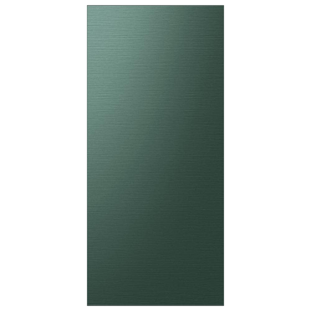 Bespoke Top Panel in Emerald Green Steel for 4-Door Flex French Door Refrig