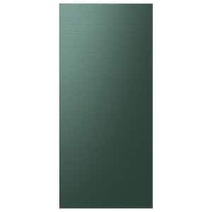 Bespoke Top Panel in Emerald Green Steel for 4-Door Flex French Door Refrigerator