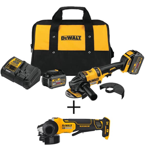  DEWALT 20V MAX* Angle Grinder Tool, Tool Only (DCG413B), Black,  Yellow