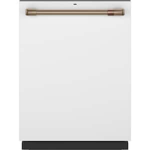 24 in. Fingerprint Resistant Matte White Top Control Built-In Dishwasher w/Stainless Steel Tub, 3rd Rack, 45 dBA