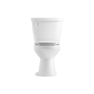 Cimarron Rev 360 2-Piece 1.28 GPF Single Flush Round-Front Complete Solution Toilet in White, Seat Included (6-Pack)