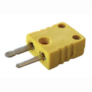 Type K Male Thermocouple Connector
