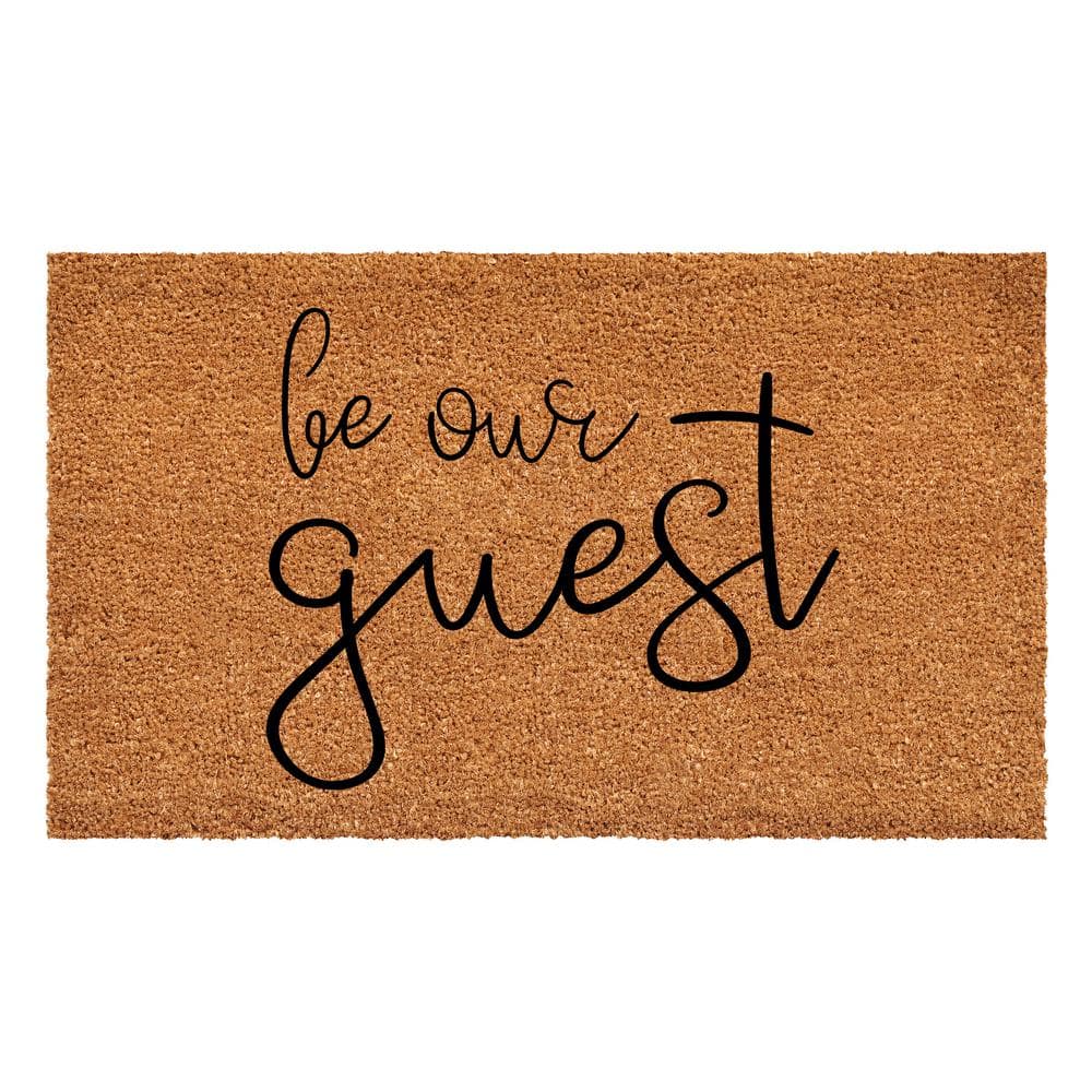"Be Our Guest Doormat, 24"" x 36""" price history on PriceWatchPro