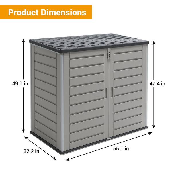 50L NEIGHBORHOOD Outdoor Folding Camping Storage Box Case