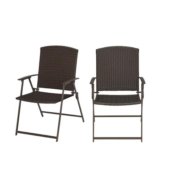 Stylewell Mix And Match Folding Wicker, Home Depot Patio Furniture Folding Chairs