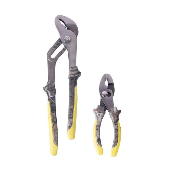 Realtree Slip and Groove Joint Pliers Set (2-Piece)