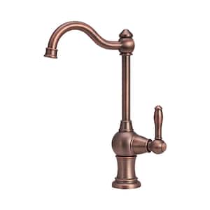 1-Handle Antique Bronze Drinking Fountain Water Faucet