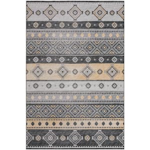 Modena Midnight 5 ft. x 7 ft. 6 in. Southwest Area Rug