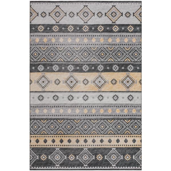 Addison Rugs Modena Midnight 5 ft. x 7 ft. 6 in. Southwest Area Rug
