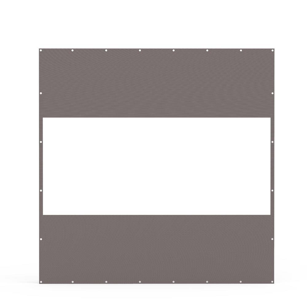 7.9 ft. x 7.9 ft. Gray Side Wall PVC Curtain with UV-Resistant and Waterproof Protection price history on PriceWatchPro