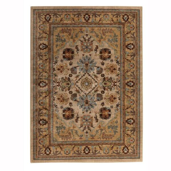 Home Decorators Collection Charisma Butter Pecan 8 ft. x 10 ft. Area Rug