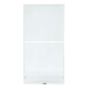 27-7/8 in. x 54-27/32 in. 200 and 400 Series White Aluminum Double-Hung TruScene Window Screen