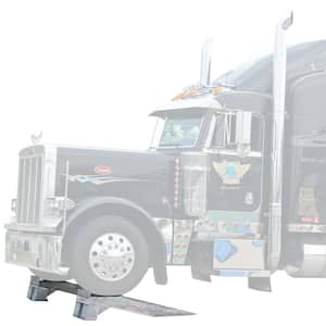 20,000 lbs. Per Axle 64 in. x 16 in. Aluminum Semi Truck Wheel Riser Service Ramps