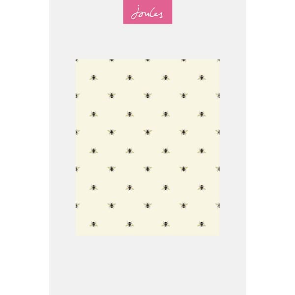 JOULES Botanical Bee Creme Matte Non Woven Removable Paste the