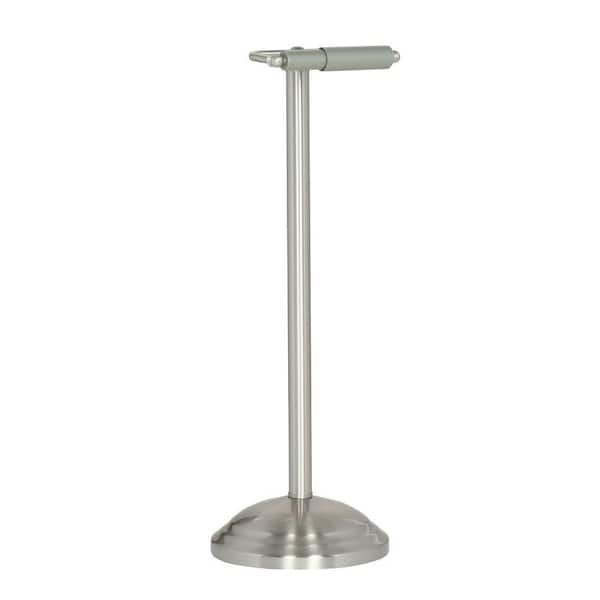 Delta Greenwich Free-Standing Toilet Paper Holder in Brushed Nickel