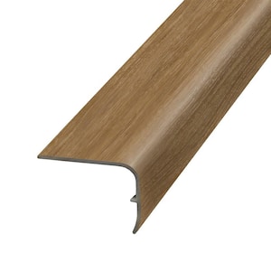 Sundance 1.32 in. Thick x 1.88 in. Wide x 78.7 in. Length Vinyl Stair Nose Molding