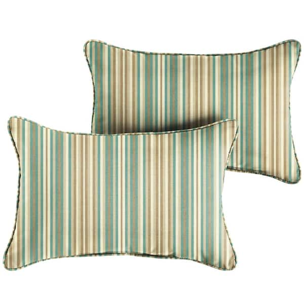 brentwood parallel stripe throw pillow