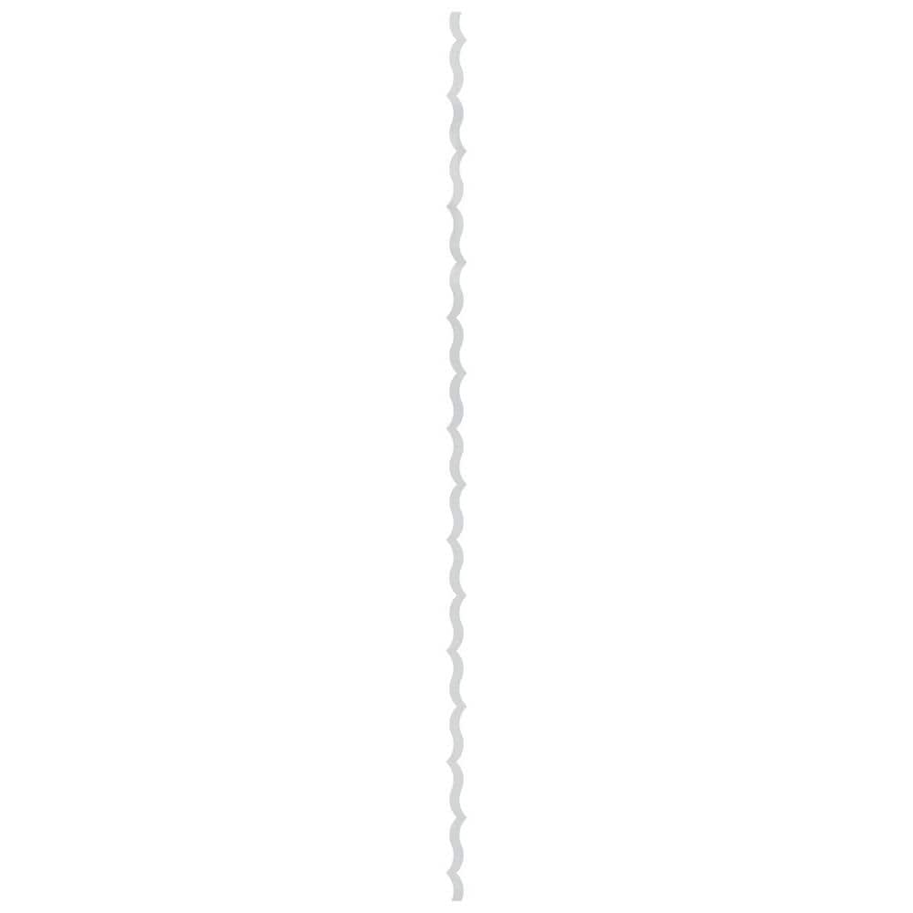 May 0.125 in. T x 0.17 ft. W x 8 ft. L White Acrylic Resin Decorative Wall Paneling 43-Pack price history on PriceWatchPro