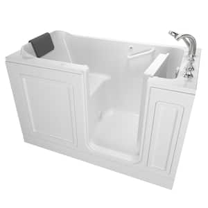 Acrylic Luxury 60 in. x 32 in. Right Hand Walk-In Air Bathtub in White