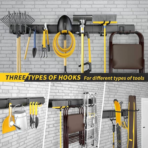 48 in. Heavy Duty Metal Garage Wall Mount Tool Organizer 440 lbs
