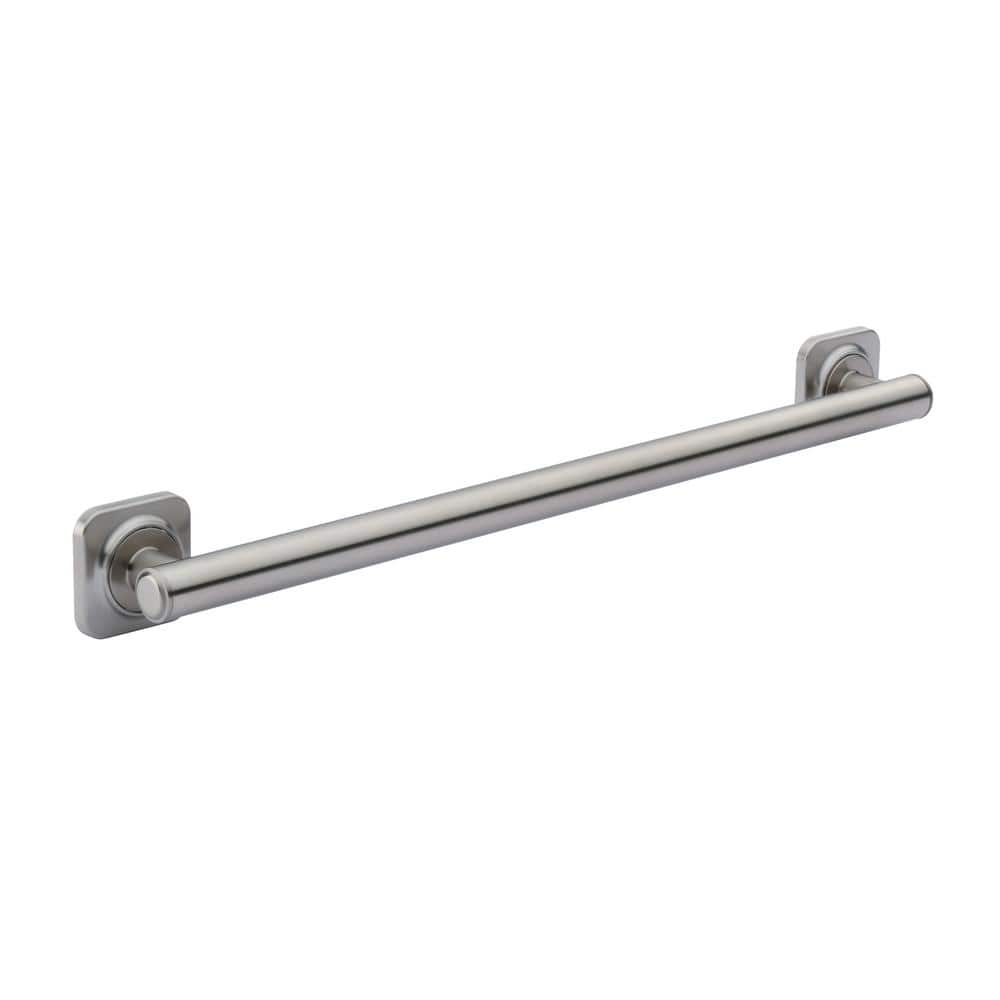 Glacier Bay Farrington 24 in. x 1 1/4 in. Decorative Grab Bar in