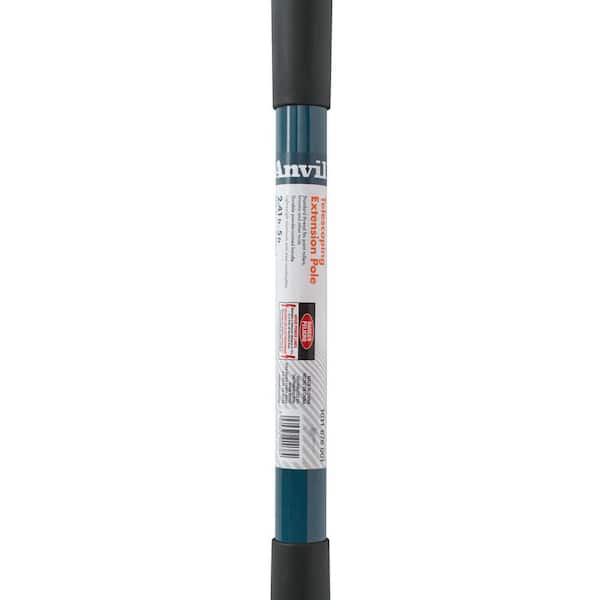 2.41 ft . to 5 ft. - 3 Sections Adjustable Aluminum/Steel Extension Pole