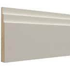 Sawtooth 3/4 in. x 5-1/2 in. x 96 in. Primed Wood Base Moulding