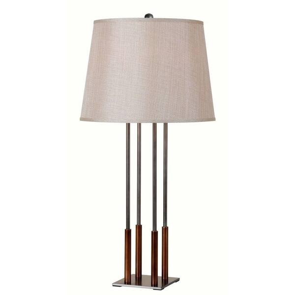 Kenroy Home On Cue 31 in. Bronze Table Lamp