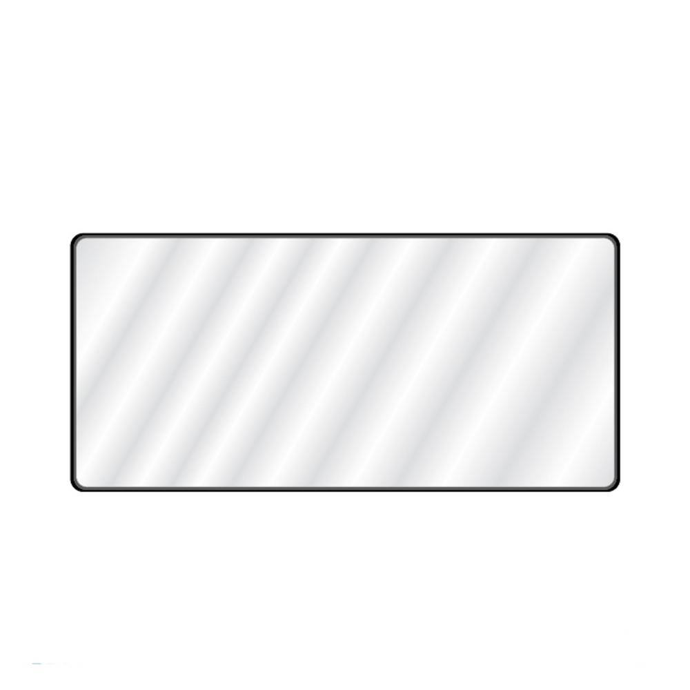 Raven 60 in. W x 28 in. H Rectangular Metal Framed Wall Mounted Bathroom Va