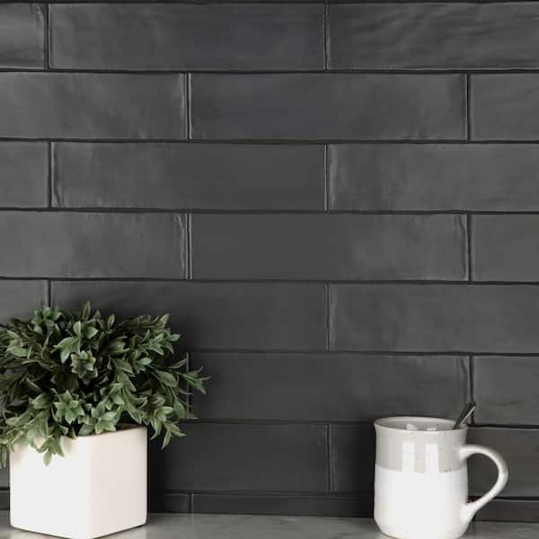 Merola Tile Chester Bianco 3 in. x 12 in. Ceramic Wall Tile (5.72 sq. ft./ Case) WNU32CBI - The Home Depot