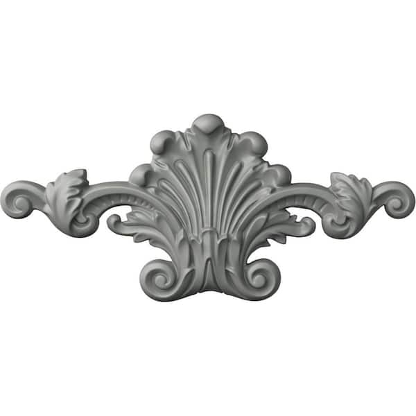 Ekena Millwork 18-3/4 in. x 8-1/2 in. x 1-3/4 in. Polyurethane Kinsley Onlay