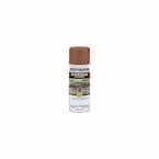 12 oz. MultiColor Textured Rustic Umber Protective Spray Paint (6-Pack)