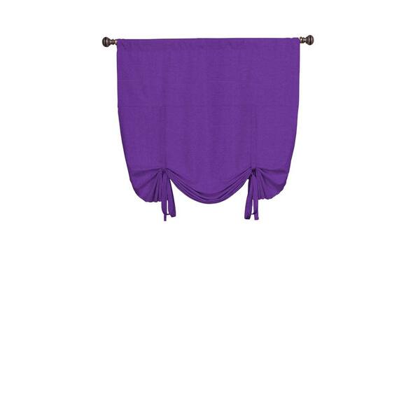 Eclipse Kendall Blackout Window Curtain Panel in Purple - 42 in. W x 63 in. L