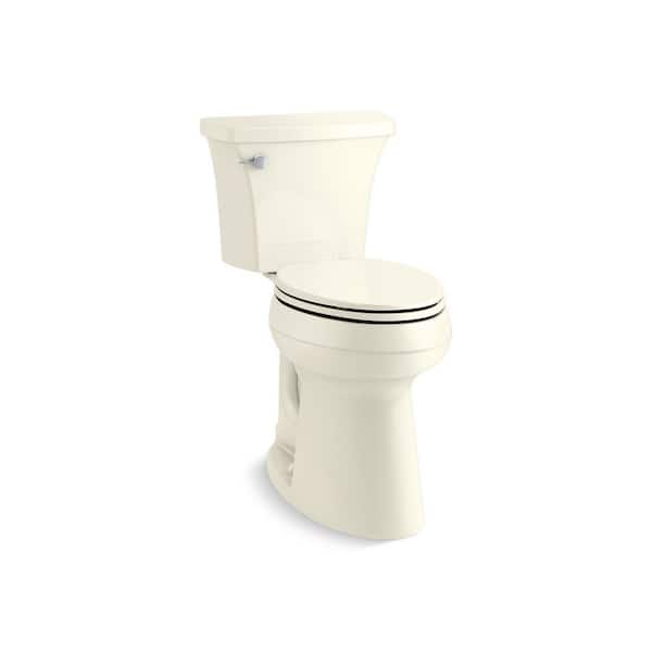 Highline Arc Extra Tall 12 in. Rough In 2-Piece 1.28 GFP Single Flush Elongated Toilet in Biscuit with Soft Close Seat