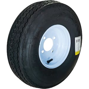 4 Hole 50 PSI 5.7 in. x 8 in. 4-Ply Tire and Wheel Assembly