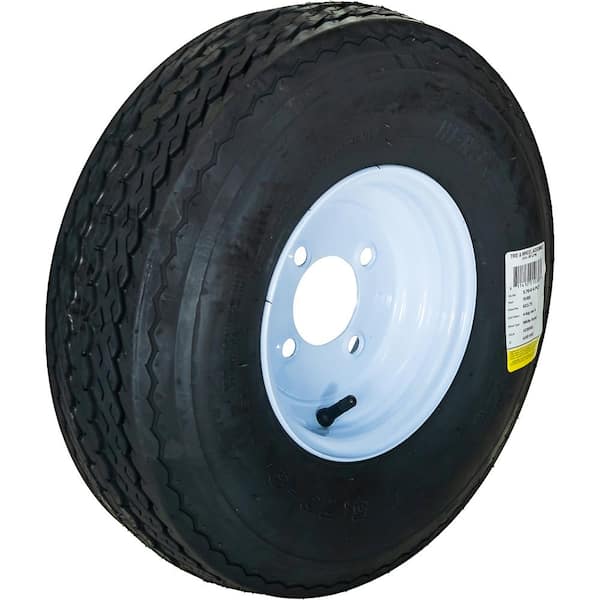 Hi-Run 4 Hole 50 PSI 5.7 in. x 8 in. 4-Ply Tire and Wheel Assembly
