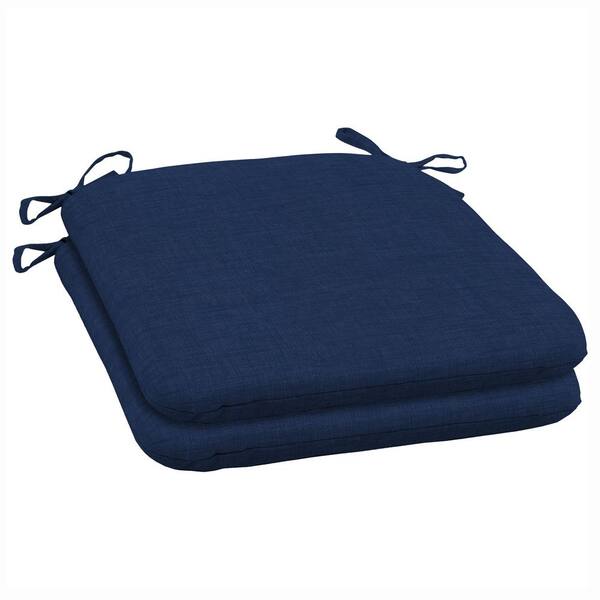 ARDEN SELECTIONS Sapphire Blue Leala Outdoor Seat Cushion (Pack of 2)