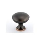 Monceau Collection 1-3/16 in. (30 mm) Brushed Oil-Rubbed Bronze Traditional Cabinet Knob
