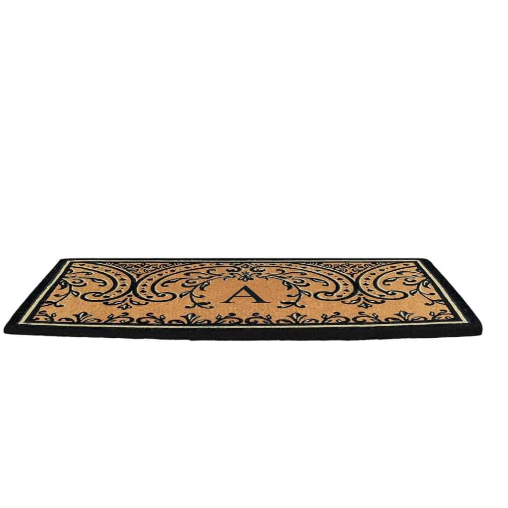 Heavy Duty Coir Easton 36 in. x 72 in. Monogrammed A Door Mat price history on PriceWatchPro