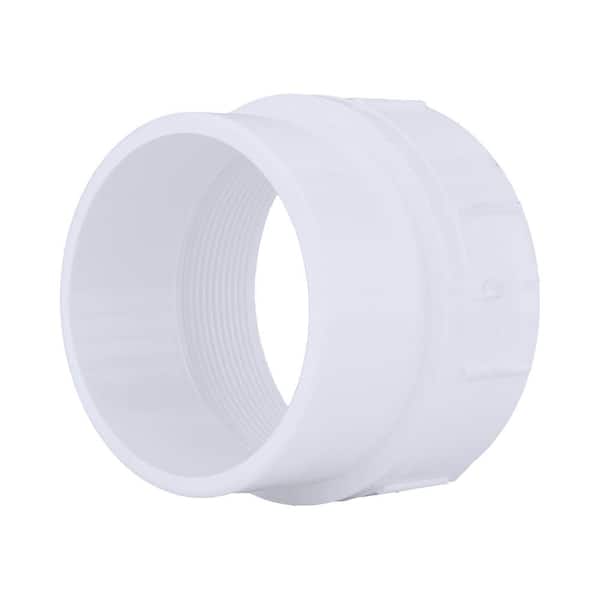 Charlotte Pipe 2 in. PVC DWV Fitting Cleanout Adapter