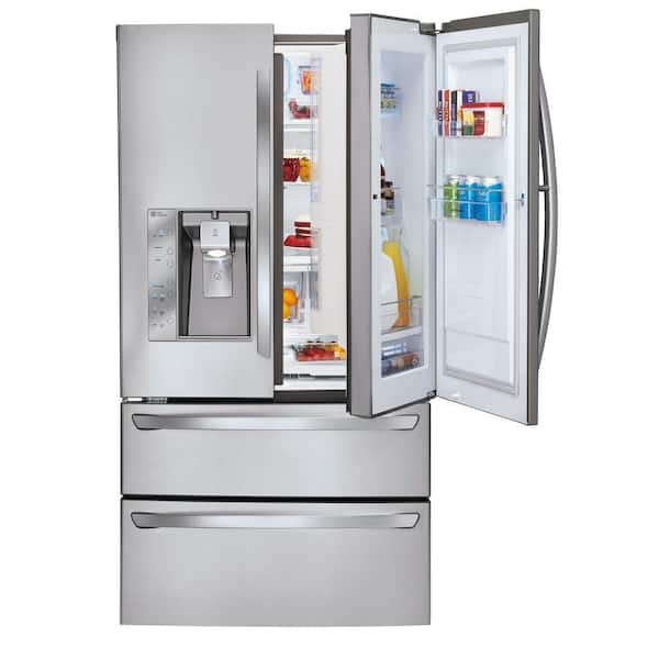 LG 30.3 cu. ft. French Door-in-Door Refrigerator in Stainless Steel