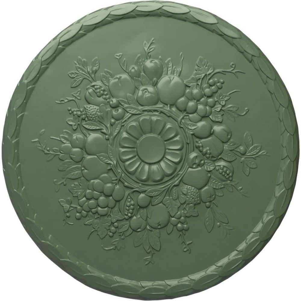 "1-1/4"" x 22-1/2"" x 22-1/2"" Polyurethane Anthony Harvest Ceiling, Hand-Painted Athenian Green" price history on PriceWatchPro